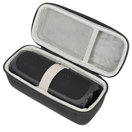 CRUVURBI Protective Cover Case for JBL Flip 5 Flip 4 Flip 3 Bluetooth Speaker Hard Travel Carrying Shockproof Storage Bag for Flip 5