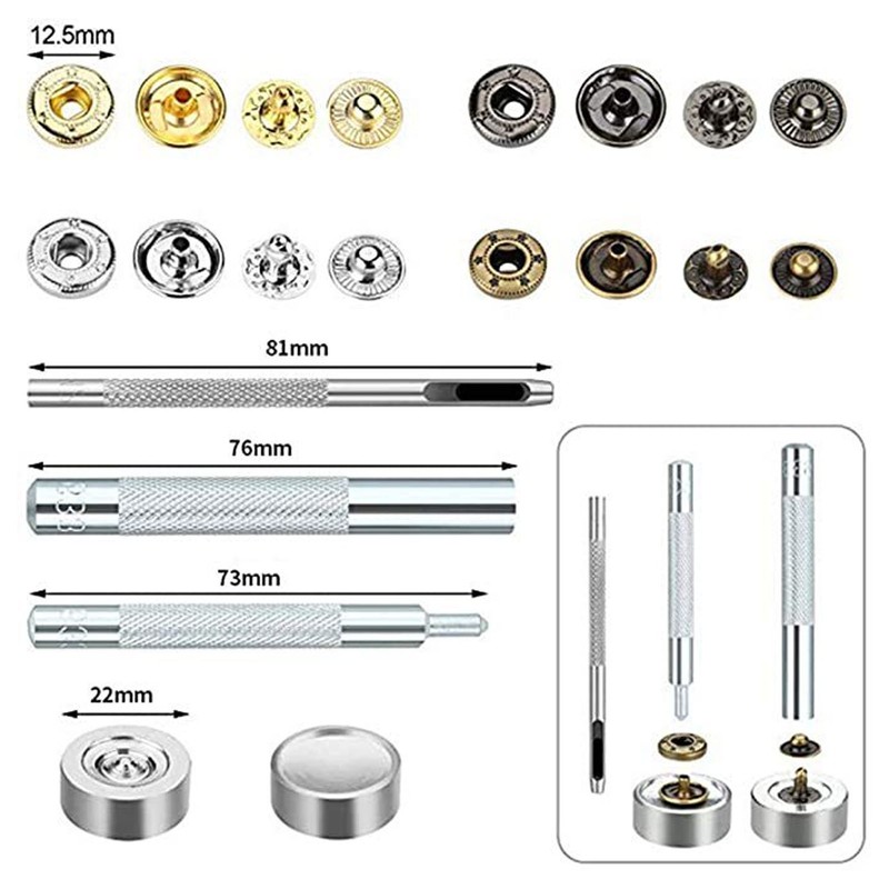 Leather Working Kit DIY Making High Carbon Steel Wooden Handles