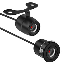 Car Reverse Backup Camera - [HD Night Vision] [170°Wide Angle] Front Side Rear View Camera with Dual Purpose Design - Waterproof Universal Reverse Camera for Car Truck SUV RV