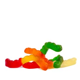 Albanese Large Gummy Gummi Fruit Worms CHOOSE SIZE! FREE SHIPPING! - 3 pound