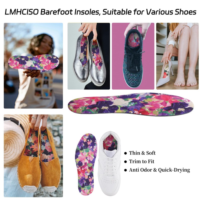 No Show Socks for Women, Shoe Inserts,Sockless,Anti Odor No Slipping,Washable