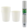 Dohe Horeca - White Disposable Cups 120 ml (50 pcs.)