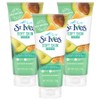 St. Ives Scrub Avocado & Honey, 170g, 3 pieces / 세인트이브스 스크럽 아보카도 앤 허니, 170g, 3개