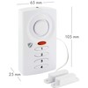 SCHWAIGER -5507- Garage Sliding Door Alarm with PIN | Alarm