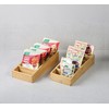 Kesper 70822 Storage box made of bamboo, brown, 15 x