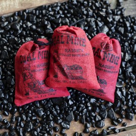 Old Fashioned Bubble Gum Candy: Fruit Flavor Chewing Gum in Individual Drawstring Bags by Espeez - Vintage Bulk Candy Packs for Parties and Special Events - Coal Mine Nugget Gum - 24 Bags