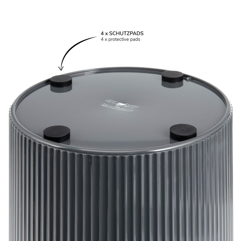 bremermann Gavello Cosmetic Bin with Swing Lid // Bathroom Bin