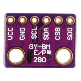 HALJIA GY-BME280-3.3 High Precision I2C SPI Breakout Barometric Pressure Temperature Humidity Digital Sensor Module Board for Arduino Raspberry Pi ARM DIY Etc.