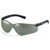 Crews BK317 BearKat 3 Polycarbonate Silver Mirror Lens Safety Glasses with Non-Slip Hybrid Black Temple Sleeve, 1 Pair