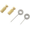 CENPEK 4Pcs Suture Fixing Needle Leather Goods Fixed Needle for