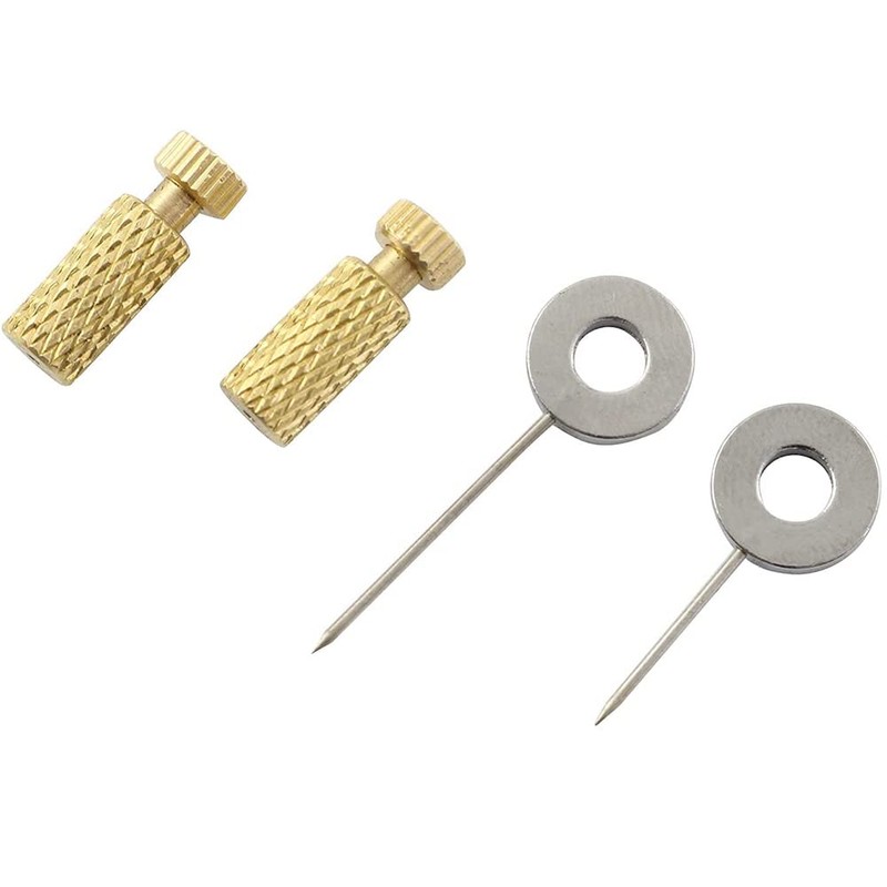 CENPEK 4Pcs Suture Fixing Needle Leather Goods Fixed Needle for