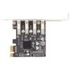 USB 3.0 PCIE Expansion Card PH64 2U/4U VL805 Chip 5Gbps