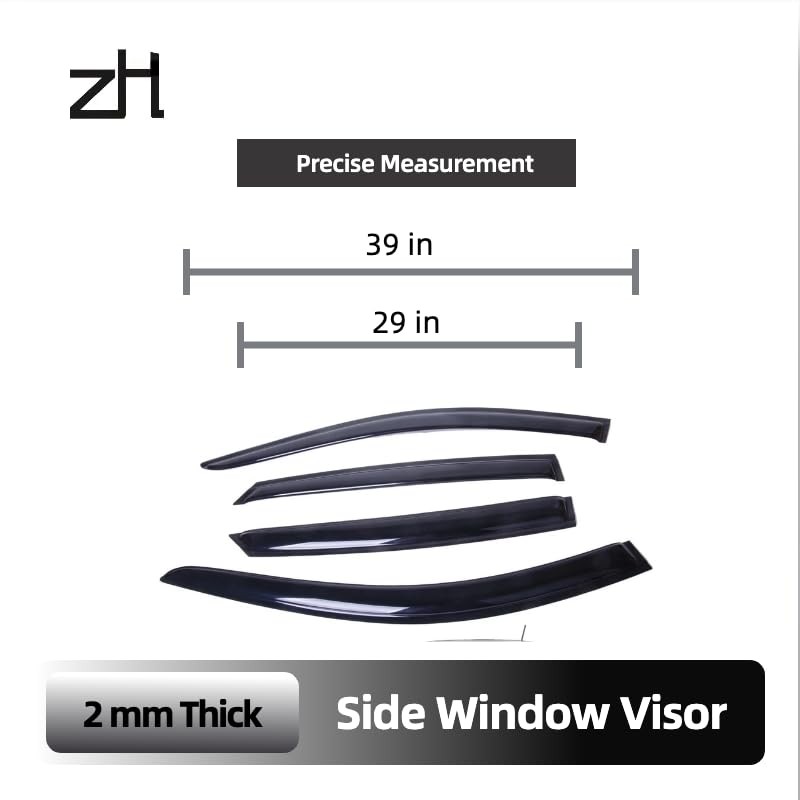Fits 2015 2016 2017 2018 2019 HondaFit-Acrylic Safe Smoke Window