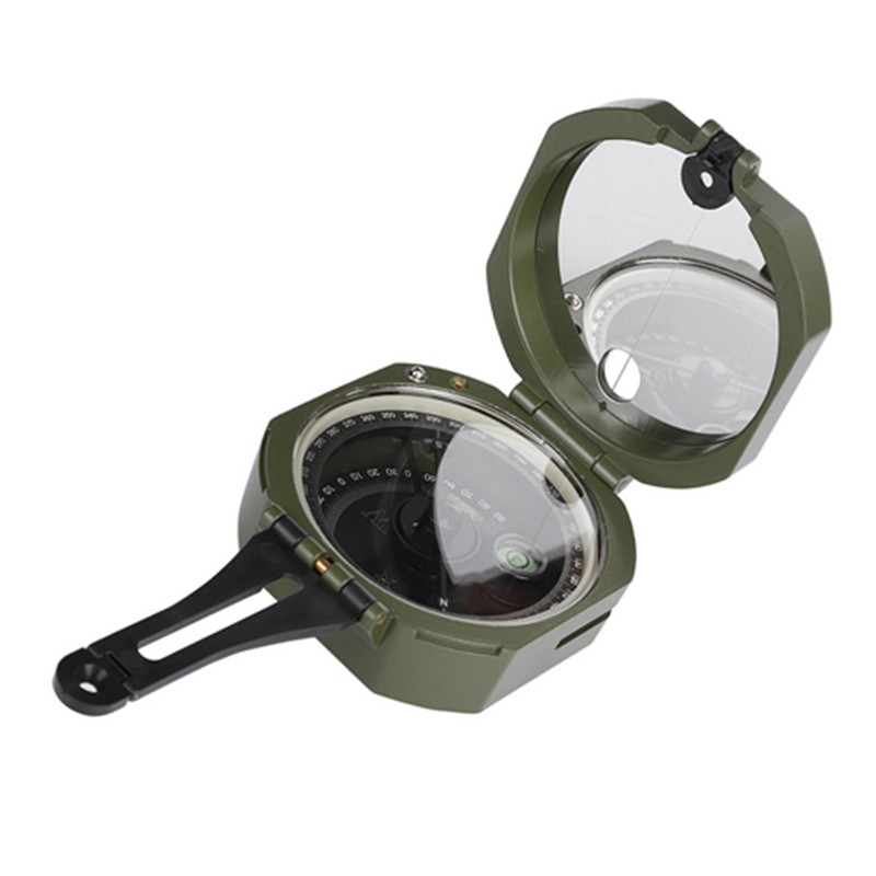 Professional Outdoor High Accuracy Geological Compass Waterproof Fluorescent Compass