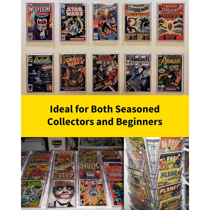 HYARUAT Comic Book Top Loaders - Protector Hard Case Sleeve,