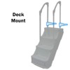 Champlain Plastics Deck Mount Replacement for Drop-in Steps for Above