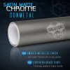 Solutions Gunmetal Satin Matte Chrome Metallic Vinyl Film Wrap Sticker