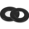 LUPANTER 5/16" Black Flat Washers 50 Pack Made of 18-8