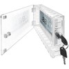 Namvo Thermostatic Guard Universal Thermostat Lock Box with Keys Clear