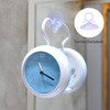 Mooas Silent Waterproof 3-in-1 Clock - Bathroom & Shower Use,