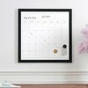 Martha Stewart Everette Magnetic Monthly Calendar Dry Erase Board with