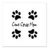 CafePress Cane Corso Mom Square Car Magnet, Magnetic Bumper Display