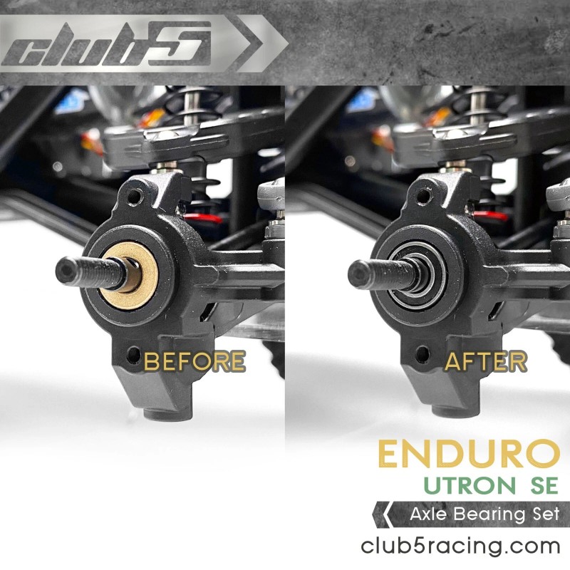 Club 5 Racing Axle Bearing Set for Element Enduro Utron