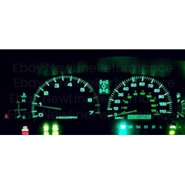 newlineperformance Green Cluster LED Bulb Kit for Toyota 4Runner 1999-2002