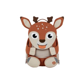 Affenzahn Big Friend Nursery Backpack for 3-5 Years Nursery, Functional 8 L, Deer - Brown