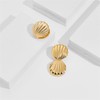 WCRAZYE Boho Conch Sell Earrings Gold Stud Earrings For Women
