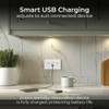 BG Electrical Double Switched Power Socket with Two Type A