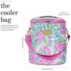 Lilly Pulitzer Pink/Blue/Green Insulated Soft Beach Cooler with Adjustable/Removable Strap