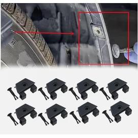 Neopent Front Fender Liner Bumper Cover Clips and Pin Retainer Fasteners for Toyota Lexus 47749-06010 53879-06100 Camry Avalon CT200h ES300h ES350 GS350 RX350 RX450h HS250h 47749-50090 8 Sets