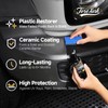 Toretark Plastic Restorer for Cars, Not a Dressing, Black Trim