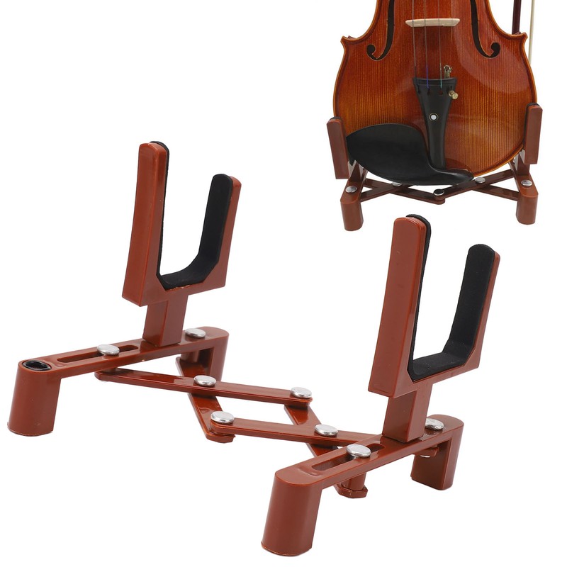 Violin Stand Professional Lightweight Sturdy Telescopic Foldable Musical Instrument Stand