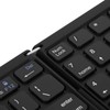 Foldable Bluetooth Keyboard Low Latency Bluetooth 5.1 Full Size Keyboard