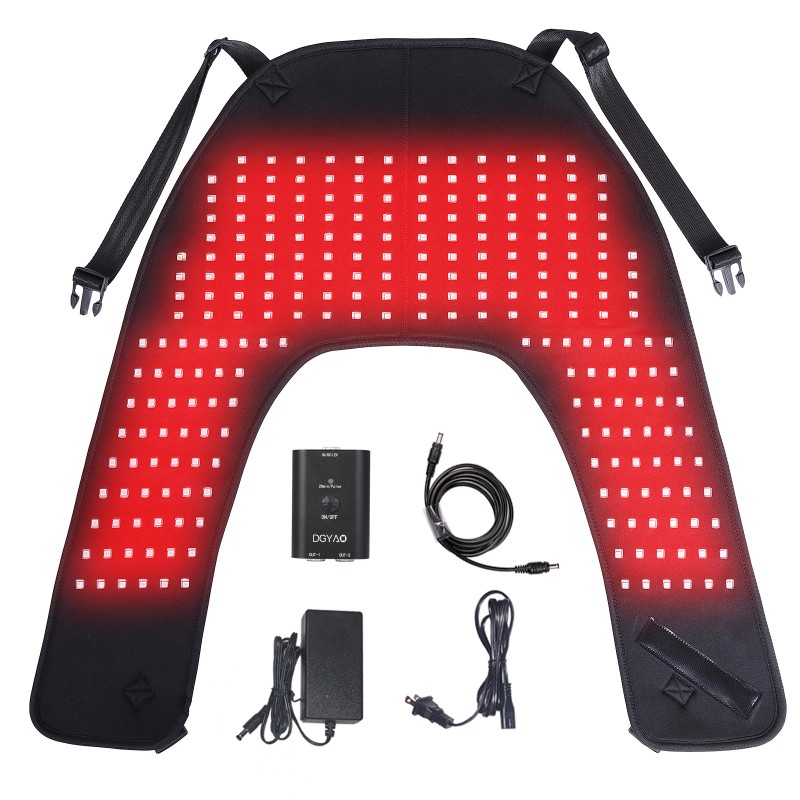 DGYAO Full Body Infrared Red Light Therapy Blanket with LED