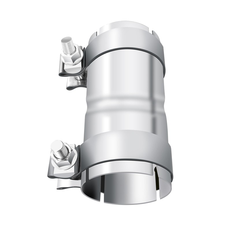 Stainless Steel 2 to 2 Inch Exhaust Adapter, 2" ID