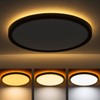 Bargeni LED Flush Mount Ceiling Light,12 inch Ceiling Light Fixture