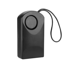 equlup Door Wireless Touch Sensor, 120db Anti Theft Security Alarm Loud Door Knob ABS Window Wireless Touch Sensor for Room Door Window Hotel