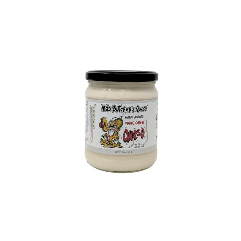 Mad Butcher Queso Blanco 15oz Jar