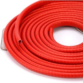 comfleep Car Door Edge Protector,Car Bumper Protector Guards,U-Channel Edge Guard Rubber Edge Trim,Fit for Most Cars (Red, 14.8FT)