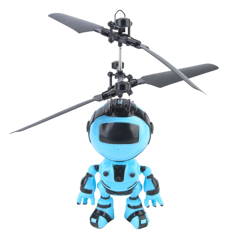 Cute USB Charging Hand Induction Robot Suspension Aircraft Children Toy