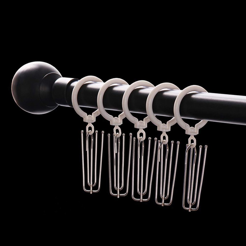 IPEAK Metal Curtain Hooks Pinch Pleat Header Tape Pins Heavy