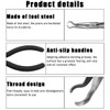 Gasedin Spark Plug Removal Tool, 11 Inch O Ring Nose