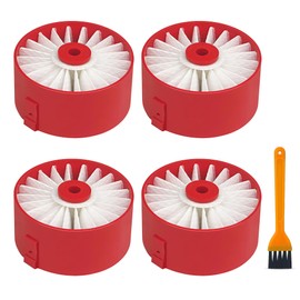 Smilefil 4 PACK N858184 HEPA Filters Replacement Fits for Craftsman V20 Cordless Stick Vacuum CMCVS001D1, also fits for Black Decker BSVF1 BSV2020 BSV2020G BSV2020P Cordless Stick Vacuums