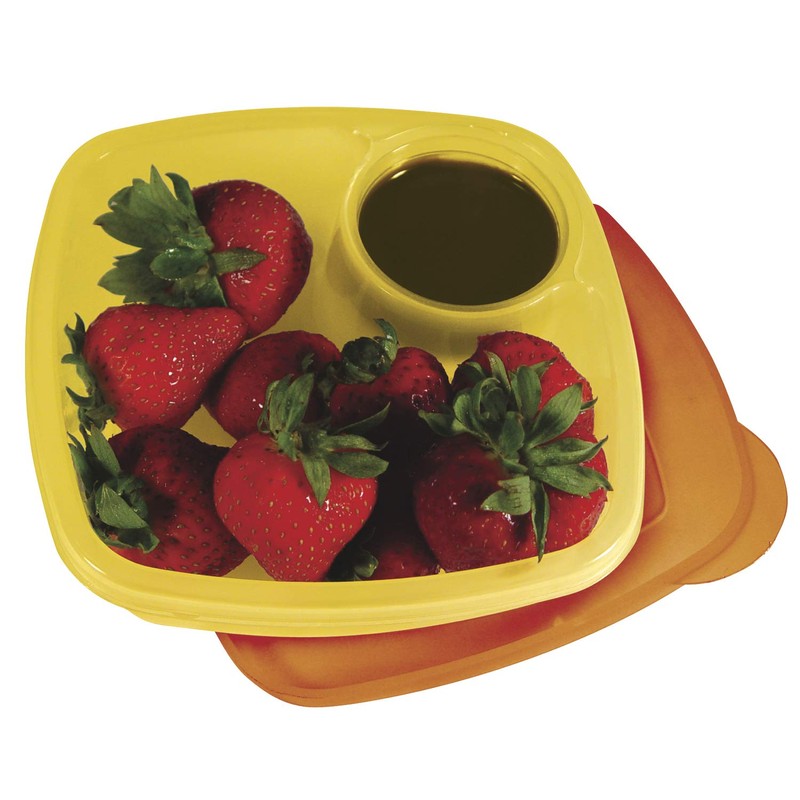 Take A Dip 2 the Side Blue-Green Food Storage Snack