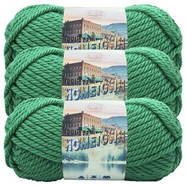 (3-Pack) Lion Brand Hometown Yarn Green Bay Green 135-130