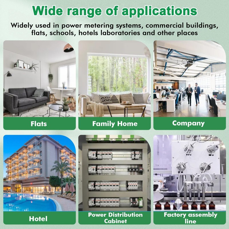 DEWIN KWS-306WF Tuya WiFi Electricity Meter 3 Phase 4 Conductor