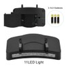 Alomejor LED Hat Light 11 LED Headlamp LED Sensor Clip
